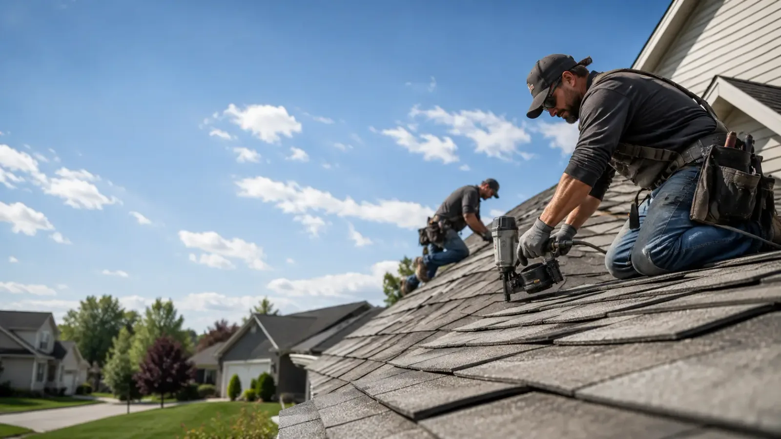 Storm Damage Roof Repair in Castleton, IL near me